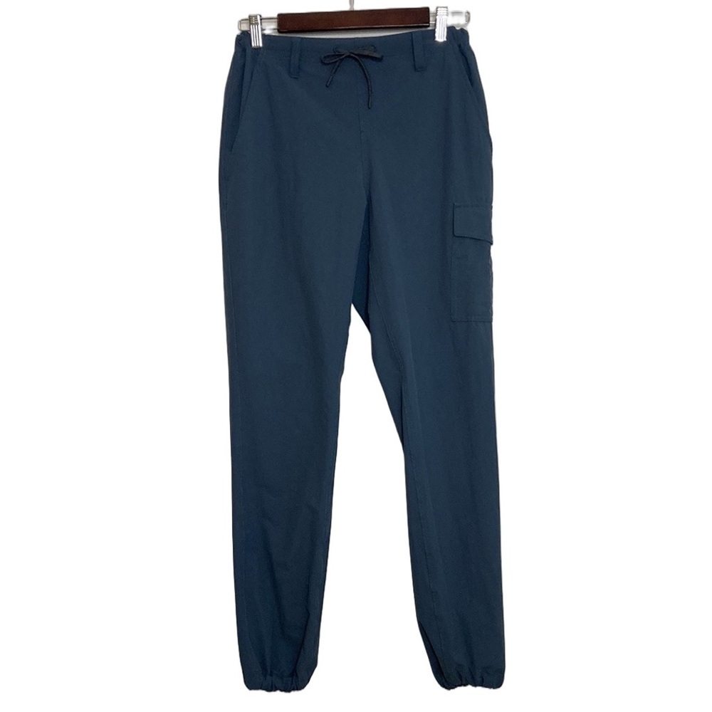 MEC Joggers Mens 30 x 31 Blue Performance Stretch Pant Travel Workwear Cargo